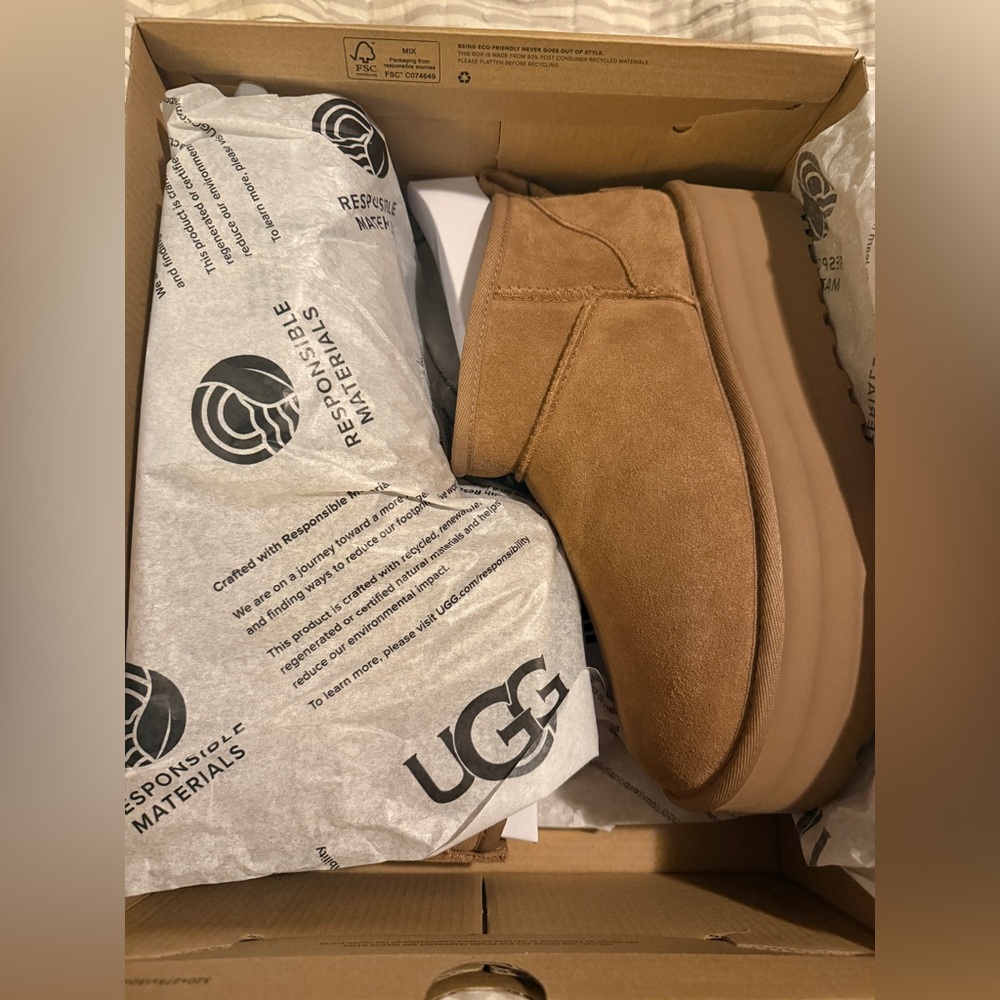 Ugg ultra mini platforms
